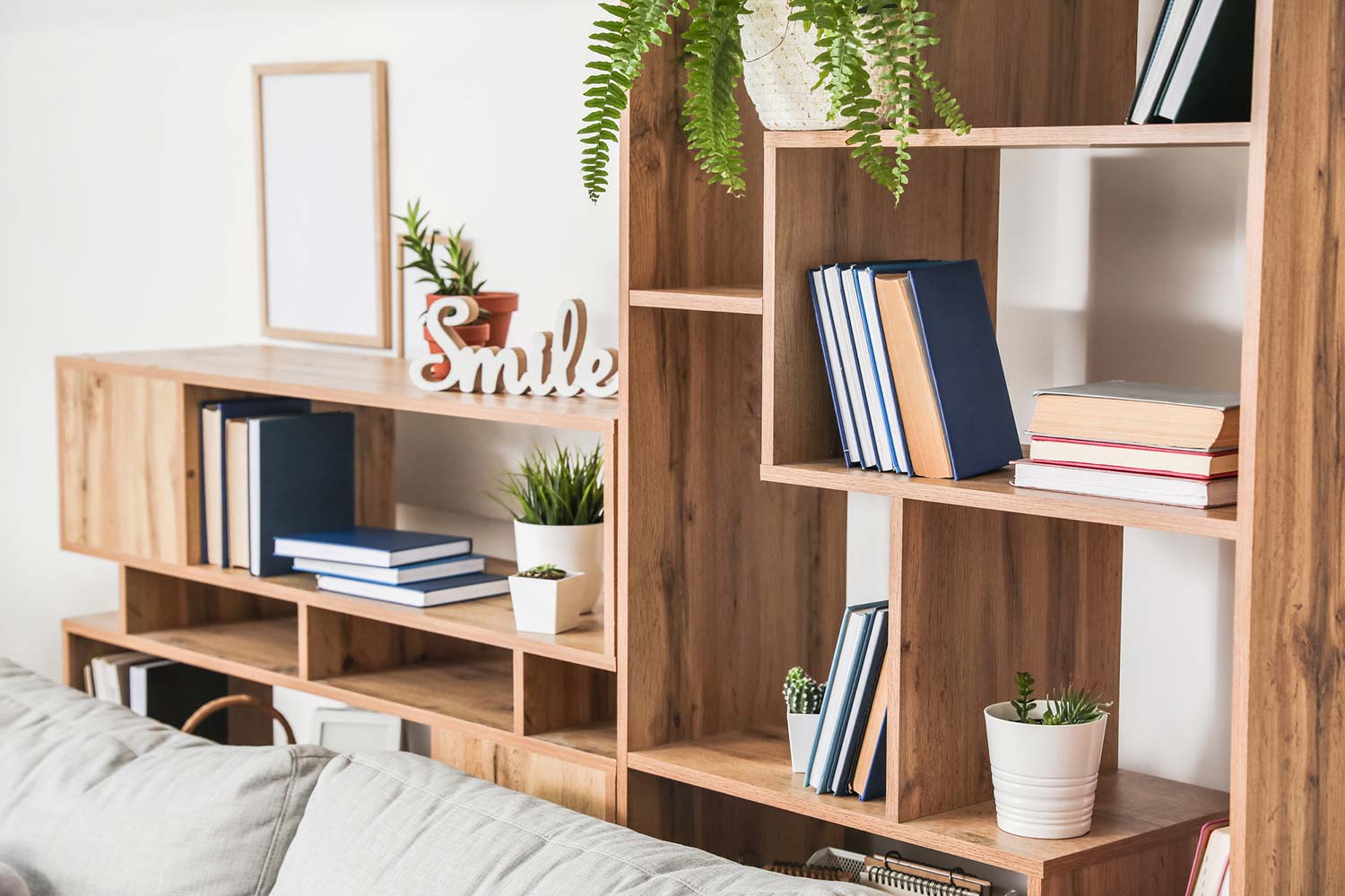 Custom bookshelves made in Brisbane